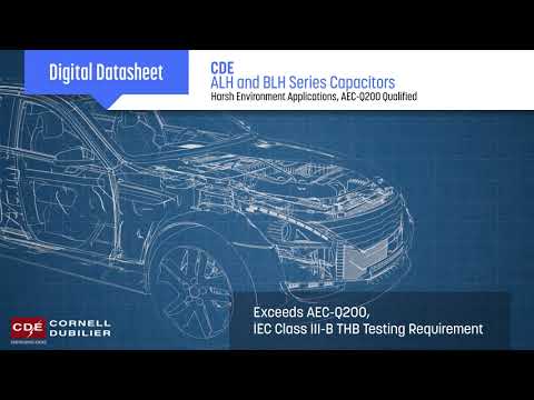  Cornell Dubilier ALH/BLH Series Inverter..